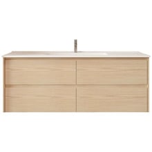 Laulea 1500mm Wall Hung Single Vanity with Ceramic Countertop